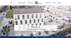 Desktop Screenshot of physio-it.ch